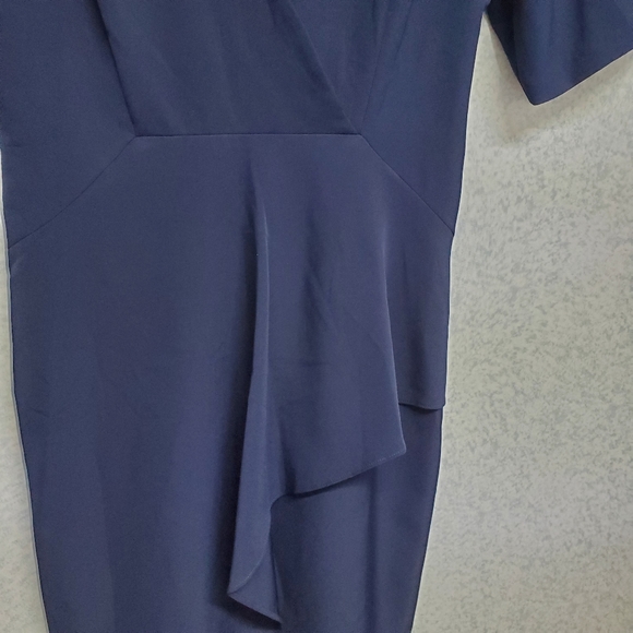 Maggy London Navy Blue Dress Size 12 - Picture 6 of 11